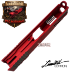 STEEL CITY ARSENAL LIMITED EDITION - BATTLE WORD RED - P40 WARHAWK SLIDE for GLOCK 19 GEN 3 - Image 7