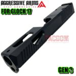 AGGRESSIVE ARMS VECTOR DUAL PORT SLIDE FOR GLOCK 17 GEN 3 - BLACK VAPOR - Image 5