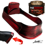 STEEL CITY ARSENAL LIMITED EDITION COLOR KIT - BATTLEWORN RED - P40 WARHAWK SLIDE for GLOCK 17 GEN 3 - COLOR FILL SNARL - BLACK P40 BARREL - BATTLEWORN RED TRIGGER - BILLET ALUMINUM BATTLEWORN RED MAGWELL - Image 11