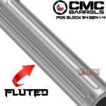 CMC MATCH Barrel for Glock 34 GEN 1-4 SILVER DLC 9mm 416R CERTIFIED Stainless Steel - Image 3