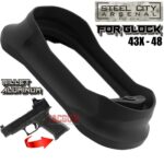 STEEL CITY ARSENAL "BLEMISHED DEAL" for GLOCK GEN 5 43X - 48  ENHANCED BLACK MAGWELL – FITS OEM GLOCK FACTORY FRAMES