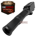 STEEL CITY ARSENAL P40 WARHAWK MATCH FLUTED BARREL for GLOCK 19 - STAINLESS STEEL - BLACK DLC - Image 6