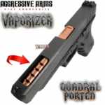 AGGRESSIVE ARMS VAPORIZER Ported Compensated Barrel for OEM GLOCK 34 GEN 1 2 3 4 - 416 STAINLESS COPPER PVD - Image 4