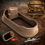 STEEL CITY ARSENAL LIMITED EDITION COLOR KIT - SHADOW TAN CAMO - P40 WARHAWK SLIDE for GLOCK 19 GEN 3 - COLOR FILL SNARL - GOLD P40 BARREL - FDE / GOLD TRIGGER - BILLET ALUMINUM FDE MAGWELL - Image 4