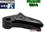 RANGER PROOF / JOHNNY GLOCK COLLABORATION VEX F3  "DUAL TONE BLACK "ADJUSTABLE VERSION" TRIGGER for GLOCK GEN 1 2 3 4 5 - 17 19 19X 20 21 22 23 24 26 27 31 32 33 34 35 37 36 38 39 43 43x 45 48 - Image 4