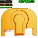 Tyrant Designs MKII VERSION SLIDE END PLATE  - GOLD For GLOCK GEN 5 - NEW DESIGN - Image 3