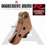 AGGRESSIVE ARMS R-LINE V2 for GLOCK GEN 3 / 4 "STAINLESS STEEL" TRIGGER ROSE COPPER PVD with COPPER SAFETY - With POLISHED TRIGGER BAR -  17 17L 18 19 22 23 26 27 31 32 33 34 35 - Image 5