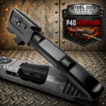 STEEL CITY ARSENAL LIMITED EDITION COLOR KIT - BATTLEWORN GREY - P40 WARHAWK SLIDE for GLOCK 17 GEN 3 - COLOR FILL SNARL - BLACK P40 BARREL - BATTLEWORN GREY TRIGGER - BILLET ALUMINUM BATTLEWORN GREY MAGWELL - Image 2
