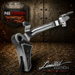 STEEL CITY ARSENAL LIMITED EDITION COLOR KIT - BATTLEWORN GREY - P40 WARHAWK SLIDE for GLOCK 17 GEN 3 - COLOR FILL SNARL - BLACK P40 BARREL - BATTLEWORN GREY TRIGGER - BILLET ALUMINUM BATTLEWORN GREY MAGWELL - Image 3