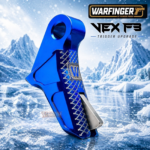WARFINGER by RANGER PROOF / JOHNNY GLOCK COLLABORATION VEX F3  "BLUE/GREY/SIVLER "ADJUSTABLE VERSION" TRIGGER for GLOCK GEN 1 2 3 4 5 - 17 19 19X 20 21 22 23 24 26 27 31 32 33 34 35 37 36 38 39 43 43x 45 48 - Image 3