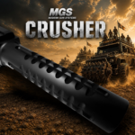 MGS "THE CRUSHER" MATCH FLUTED BARREL for GLOCK 19 GEN 1-5 - STAINLESS STEEL - BLACK DLC - UNIQUE SAWTOOTH TREAD PATTERN - Image 2