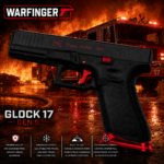 WARFINGER by Ranger Proof for GLOCK 17 / 34 / 45 ENHANCED RED BILLET ALUMINUM MAGWELL + VEX F3 ADJUSTABLE TRIGGER – FITS GEN 5 OEM FACTORY FRAMES - Image 2