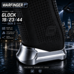 WARFINGER by Ranger Proof for GLOCK 19 / 23 / 44 ENHANCED POLISHED BILLET ALUMINUM MAGWELL + VEX F3 ADJUSTABLE TRIGGER – FITS GEN 5 OEM FACTORY FRAMES - Image 6