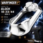 WARFINGER by Ranger Proof for GLOCK 19 / 23 / 44 ENHANCED POLISHED BILLET ALUMINUM MAGWELL + VEX F3 ADJUSTABLE TRIGGER – FITS GEN 5 OEM FACTORY FRAMES - Image 4