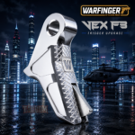 WARFINGER by RANGER PROOF / JOHNNY GLOCK COLLABORATION VEX F3 POLISHED SILVER BILLET ADJUSTABLE VERSION TRIGGER for GLOCK GEN 1 2 3 4 5 - 17 19 19X 20 21 22 23 24 26 27 31 32 33 34 35 37 36 38 39 43 43x 45 48 - Image 4