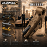 WARFINGER by RANGER PROOF / JOHNNY GLOCK COLLABORATION VEX F3 BURNT BRONZE ADJUSTABLE VERSION TRIGGER for GLOCK GEN 1 2 3 4 5 - 17 19 19X 20 21 22 23 24 26 27 31 32 33 34 35 37 36 38 39 43 43x 45 48