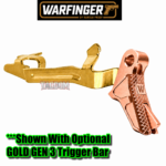 WARFINGER by RANGER PROOF / JOHNNY GLOCK COLLABORATION VEX F3  "COPPER ROSE GOLD "ADJUSTABLE VERSION" TRIGGER for GLOCK GEN 1 2 3 4 5 - 17 19 19X 20 21 22 23 24 26 27 31 32 33 34 35 37 36 38 39 43 43x 45 48 - Image 6