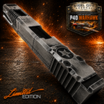 STEEL CITY ARSENAL LIMITED EDITION COLOR KIT - BATTLEWORN GREY - P40 WARHAWK "EXTENDED + PORTED" SLIDE for GLOCK 19 GEN 3 - COLOR FILL SNARL - P40 BARREL - MATCHING TRIGGER - BILLET ALUMINUM MAGWELL - Image 8