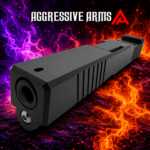 AGGRESSIVE ARMS "THE ANSWER" COMPLETE RMR CUT Slide - Barrel - Upper Parts INSTALLED - for GLOCK 19 GEN 3 - BLACK - Image 2