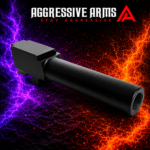 AGGRESSIVE ARMS "THE ANSWER" COMPLETE RMR CUT Slide - Barrel - Upper Parts INSTALLED - for GLOCK 19 GEN 3 - BLACK - Image 4