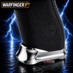 WARFINGER by Ranger Proof for GLOCK 17 / 34 / 45 ENHANCED POLISHED SILVER BILLET ALUMINUM MAGWELL – FITS GEN 5 OEM FACTORY FRAMES - Image 2