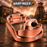 WARFINGER by Ranger Proof for GLOCK 17 / 34 / 45 ENHANCED COPPER ROSE GOLD BILLET ALUMINUM MAGWELL + VEX F3 ADJUSTABLE TRIGGER – FITS GEN 5 OEM FACTORY FRAMES - Image 6