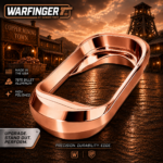 WARFINGER by Ranger Proof for GLOCK 17 / 34 / 45 ENHANCED COPPER ROSE GOLD BILLET ALUMINUM MAGWELL + VEX F3 ADJUSTABLE TRIGGER – FITS GEN 5 OEM FACTORY FRAMES - Image 10