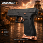 WARFINGER by Ranger Proof for GLOCK 17 / 34 / 45 ENHANCED COPPER ROSE GOLD BILLET ALUMINUM MAGWELL + VEX F3 ADJUSTABLE TRIGGER – FITS GEN 5 OEM FACTORY FRAMES - Image 2