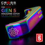 Cross Armory for GLOCK Gen 4 - 5 Extended magazine release SHINY RAINBOW 17 19 22 23 26 27 31 32 33 34 35 37 38 39 - Image 3