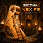 WARFINGER by RANGER PROOF / JOHNNY GLOCK COLLABORATION VEX F3 ANODIZED GOLD ADJUSTABLE VERSION TRIGGER for GLOCK GEN 1 2 3 4 5 - 17 19 19X 20 21 22 23 24 26 27 31 32 33 34 35 37 36 38 39 43 43x 45 48 - Image 4