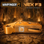 WARFINGER by RANGER PROOF / JOHNNY GLOCK COLLABORATION VEX F3 ANODIZED GOLD ADJUSTABLE VERSION TRIGGER for GLOCK GEN 1 2 3 4 5 - 17 19 19X 20 21 22 23 24 26 27 31 32 33 34 35 37 36 38 39 43 43x 45 48 - Image 3