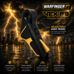WARFINGER by RANGER PROOF / JOHNNY GLOCK COLLABORATION VEX F3  "BLACK / GOLD TWO TONE" ADJUSTABLE VERSION" TRIGGER for GLOCK GEN 1 2 3 4 5 - 17 19 19X 20 21 22 23 24 26 27 31 32 33 34 35 37 36 38 39 43 43x 45 48 - Image 4