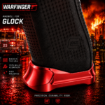 WARFINGER by Ranger Proof for GLOCK 19 / 23 / 44 ENHANCED ANODIZED RED BILLET ALUMINUM MAGWELL + VEX F3 ADJUSTABLE TRIGGER – FITS GEN 5 OEM FACTORY FRAMES - Image 8