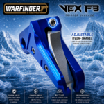 WARFINGER by Ranger Proof for GLOCK 19 / 23 / 44 ENHANCED BLUE BILLET ALUMINUM MAGWELL + VEX F3 ADJUSTABLE TRIGGER – FITS GEN 5 OEM FACTORY FRAMES - Image 5