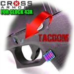 Cross Armory RAINBOW UPGRADE Performance for GLOCK 43 43X 48 Extended Slide Lock "Take Down Lever" - Image 2