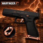 WARFINGER by Ranger Proof for GLOCK 17 / 34 / 45 ENHANCED COPPER ROSE GOLD BILLET ALUMINUM MAGWELL + VEX F3 ADJUSTABLE TRIGGER – FITS GEN 5 OEM FACTORY FRAMES - Image 5