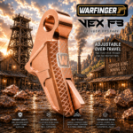 WARFINGER by Ranger Proof for GLOCK 17 / 34 / 45 ENHANCED COPPER ROSE GOLD BILLET ALUMINUM MAGWELL + VEX F3 ADJUSTABLE TRIGGER – FITS GEN 5 OEM FACTORY FRAMES - Image 12