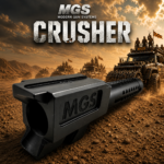 MGS "THE CRUSHER" MATCH FLUTED BARREL for GLOCK 19 GEN 1-5 - STAINLESS STEEL - BLACK DLC - UNIQUE SAWTOOTH TREAD PATTERN - Image 4