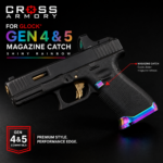 Cross Armory for GLOCK Gen 4 - 5 Extended magazine release SHINY RAINBOW 17 19 22 23 26 27 31 32 33 34 35 37 38 39 - Image 2