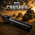MGS "THE CRUSHER" MATCH FLUTED BARREL for GLOCK 19 GEN 1-5 - STAINLESS STEEL - BLACK DLC - UNIQUE SAWTOOTH TREAD PATTERN - Image 6