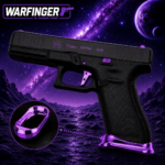 WARFINGER by Ranger Proof for GLOCK 17 / 34 / 45 ENHANCED PURPLE BILLET ALUMINUM MAGWELL – FITS GEN 5 OEM FACTORY FRAMES - Image 4