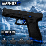 WARFINGER by Ranger Proof for GLOCK 19 / 23 / 44 ENHANCED BLUE BILLET ALUMINUM MAGWELL + VEX F3 ADJUSTABLE TRIGGER – FITS GEN 5 OEM FACTORY FRAMES - Image 2