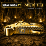 WARFINGER by Ranger Proof for GLOCK 43X/48 ENHANCED GOLD BILLET ALUMINUM MAGWELL + VEX F3 ADJUSTABLE TRIGGER – FITS OEM FACTORY FRAMES - Image 3