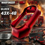 WARFINGER by Ranger Proof for GLOCK 43X/48 ENHANCED RED BILLET ALUMINUM MAGWELL + VEX F3 ADJUSTABLE TRIGGER – FITS OEM FACTORY FRAMES - Image 7