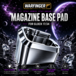 WARFINGER for Glock 17 34 19X 45 Billet 6061 POLISHED Aluminum Grip Extension Magazine Plate Pad +5/+6 round - Image 2