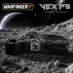 WARFINGER by RANGER PROOF / JOHNNY GLOCK COLLABORATION VEX F3  "BLACK TOPOGRAPHY "ADJUSTABLE VERSION" TRIGGER for GLOCK GEN 1 2 3 4 5 - 17 19 19X 20 21 22 23 24 26 27 31 32 33 34 35 37 36 38 39 43 43x 45 48 - Image 3