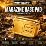 WARFINGER for Glock 17 34 19X 45 Billet 6061 GOLD Aluminum Grip Extension Magazine Plate Pad +5/+6 round - Image 4