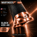 WARFINGER by Ranger Proof for GLOCK 43X/48 ENHANCED COPPER BILLET ALUMINUM MAGWELL – FITS FACTORY FRAMES - Image 4