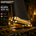 WARFINGER by Ranger Proof for GLOCK 43X/48 ENHANCED GOLD BILLET ALUMINUM MAGWELL + VEX F3 ADJUSTABLE TRIGGER – FITS OEM FACTORY FRAMES - Image 8