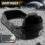 WARFINGER by Ranger Proof for GLOCK 19 / 23 / 44 BLACK TOPOGRAPHY BILLET ALUMINUM MAGWELL – FITS GEN 5 OEM FACTORY FRAMES - Image 4